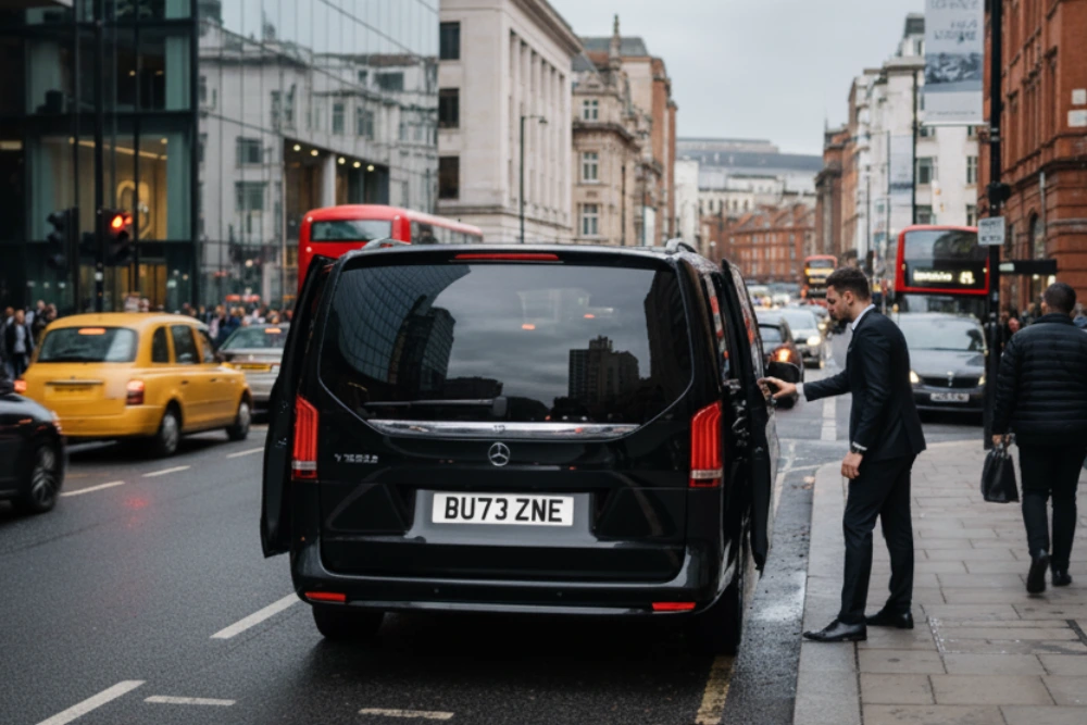 Chauffeur Driven V Class hire