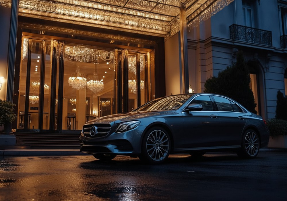 Mercedes-E-class chauffeur-service