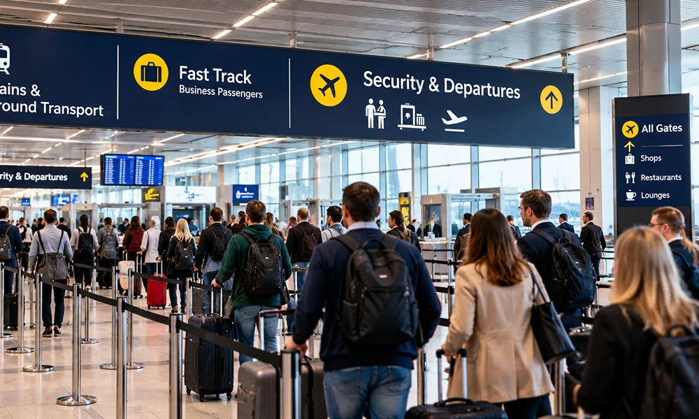 Birmingham Airport fast track