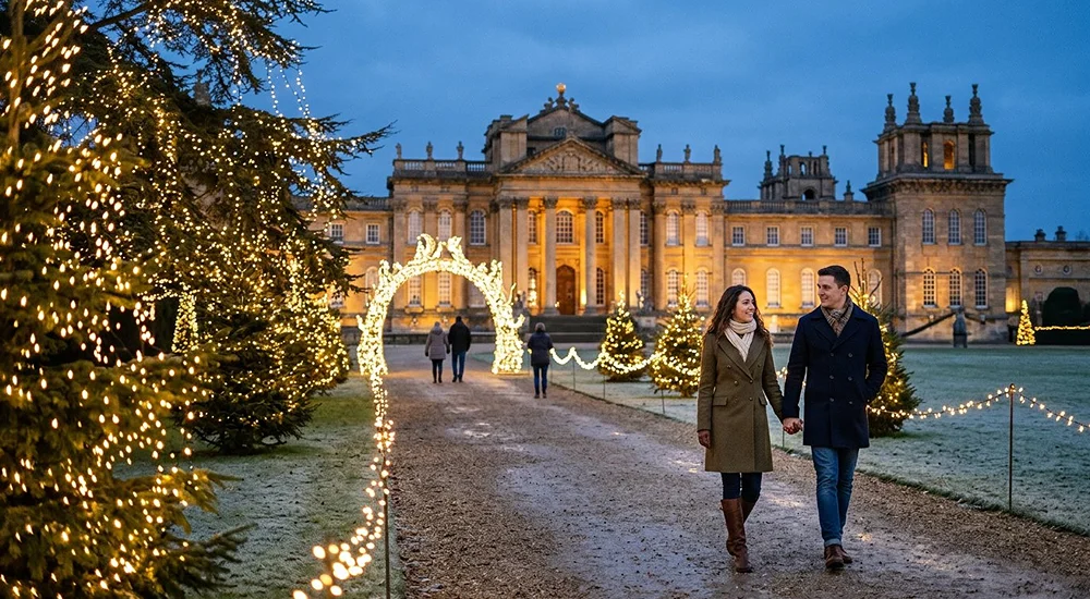Christmas at Blenheim Palace from Birmingham