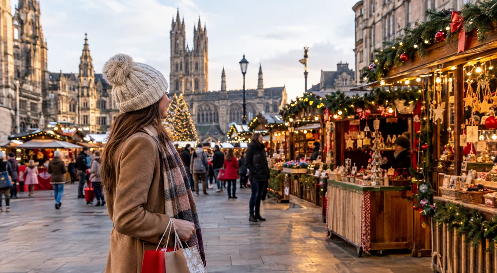 Christmas markets near Birmingham
